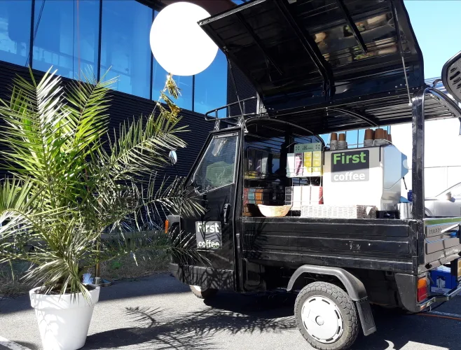 Piaggio koffiebar