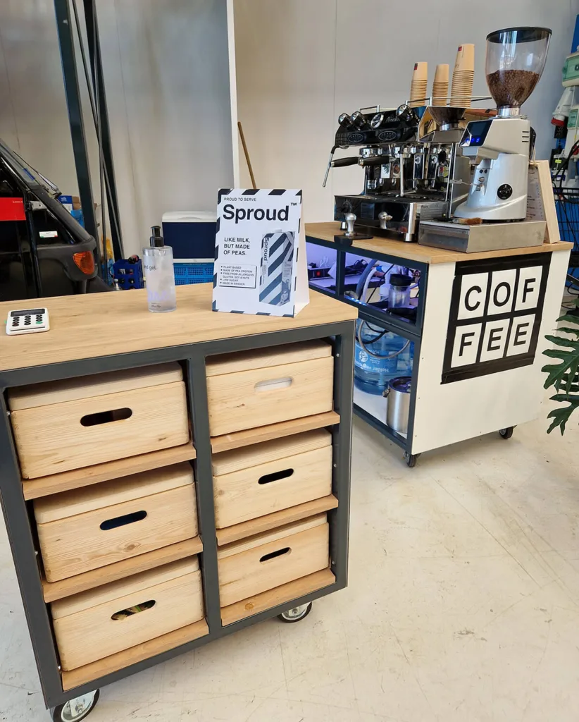Koffiebarretje huren