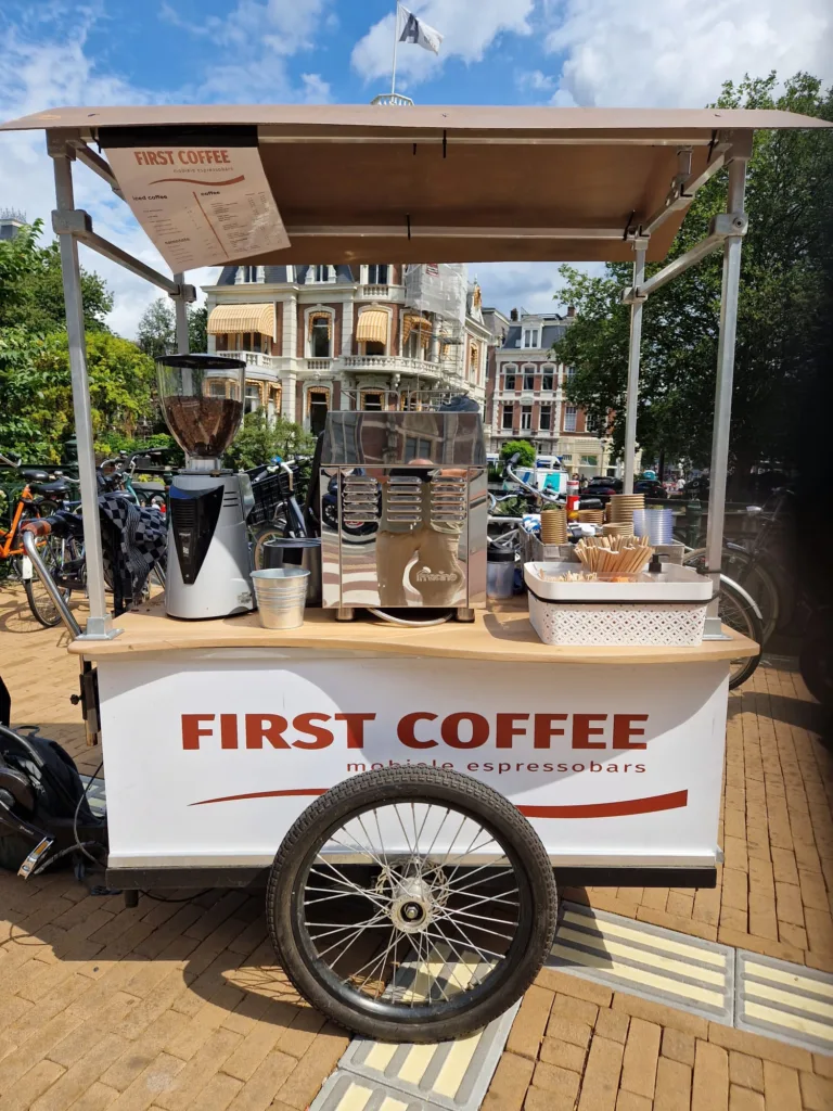 Koffie mobiel