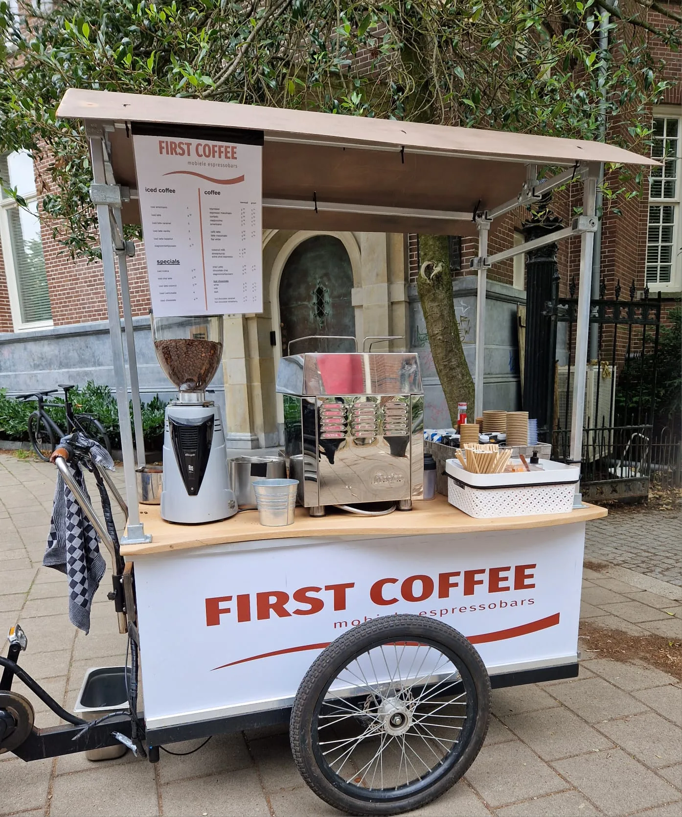 Mobiele espressobar huren